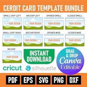 クレジットカードスキンテンプレート、デビットカードカバーテンプレートSVG、クレジットカードステッカー、カードスキン、カードテンプレートSVG、カードカバーSVG、Canva編集可能