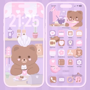 Café Meme Phone Theme for iOS (digital download)