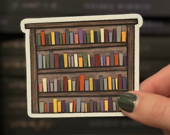 Bookshelf 3” sticker