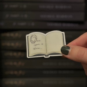 Once Upon A Time 2” open book sticker