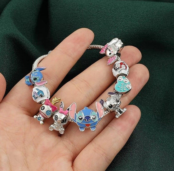 Disney Lilo&Stitch ブレスレット　8点 16cm セート Disney Girls Lilo & Stitch Friendship Bracelet Set of 3 Adjustable