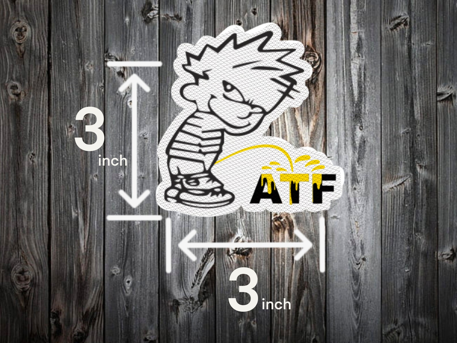 ATF Decal | Atf Sticker | Atf Dog | Funny Sticker | Gun Sticker | Aft ...