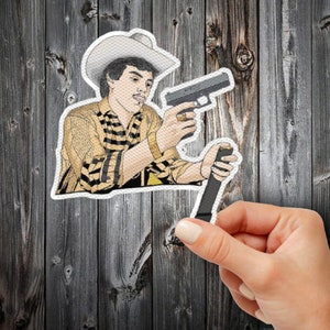 Pablo Acosta DECAL Sticker El ZORRO de Ojinaga MEXICO DECAL BUY 3 GEY 1  FREE