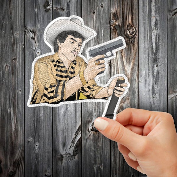 Chalino sanchez sticker | cali | cahlino sanchez | chapizza | cartel de sinaloa | el chapo | narcos | glock | belicon | mexican | 38 super