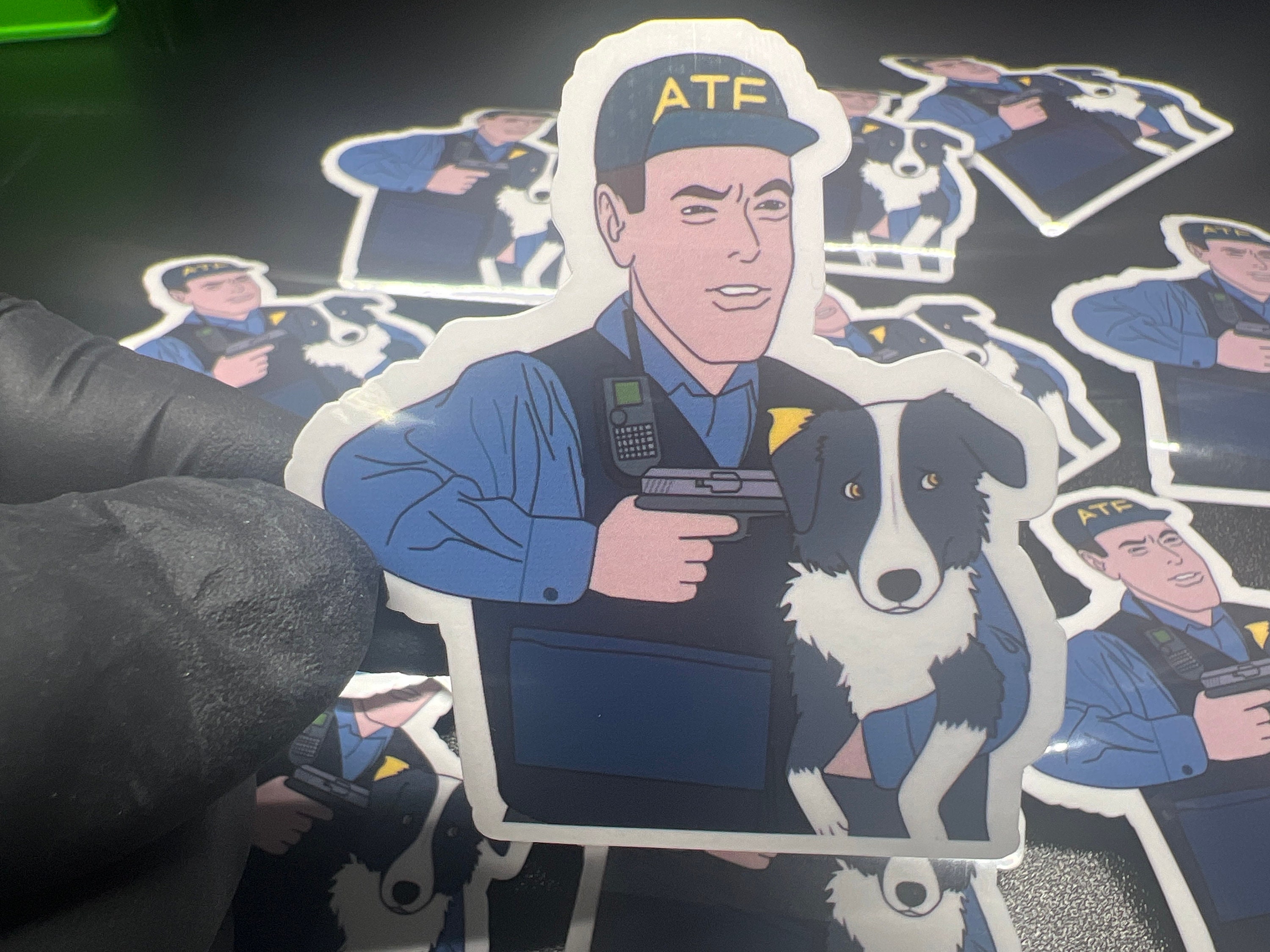 ATF Decal Atf Sticker Atf Dog Funny Sticker Gun Etsy ATF Decal Atf Sticker Atf Dog Funny Sticker Gun Etsy