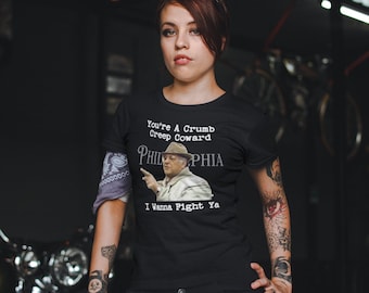 Crumb Bum Short Sleeve Tee,  Philadelphia Shirt, Philly Shirt, Retro Philadelphia, Old School Philly shirt, Rizzo Philadelphia, Frank Rizzo