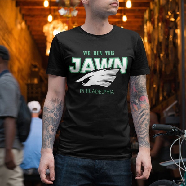 We Run This Jawn T Shirt, Go Birds T Shirt, Bird Gang T Shirt, Eagles, Philadelphia Eagles