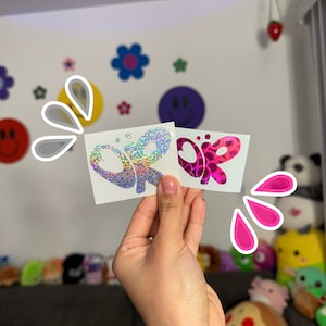 Olivia Car Window Bumper Sticker | Holographic Decals | Cute Car Stickers | Cute Car Sticker | Cute Car Decals | Fandom Decals