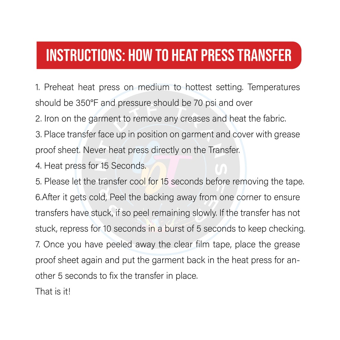 Custom Photo Iron on Transfer Custom Direct to Film DTF Etsy UK