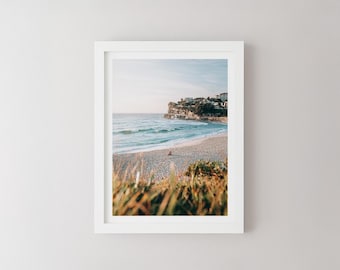 Bronte Beach Sunrise Print | Sydney Coastal Photography | Ocean Pool Wall Art | Seascape Poster | Beach House Decor