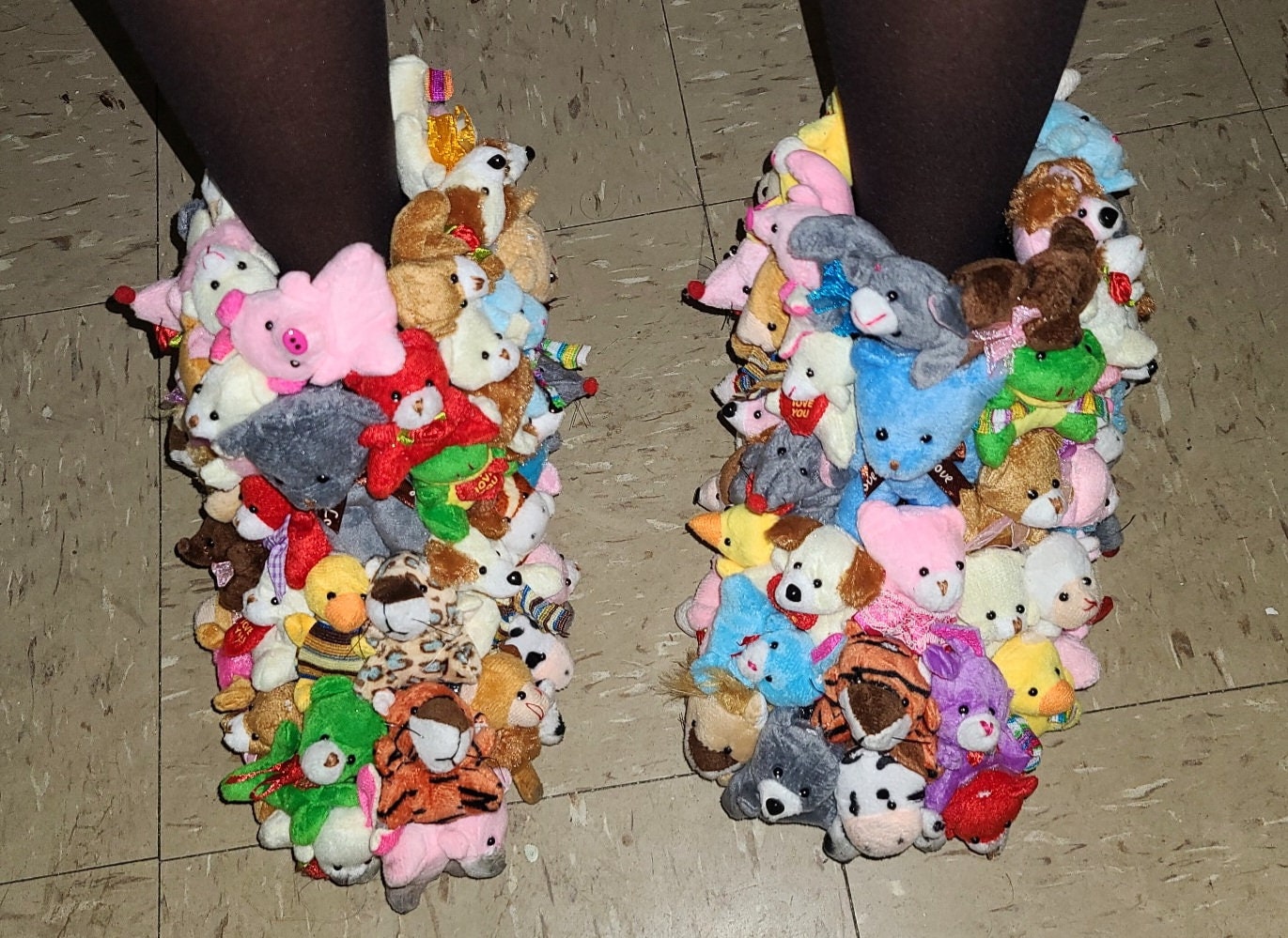 Customized Stuffed Animal Boots Etsy