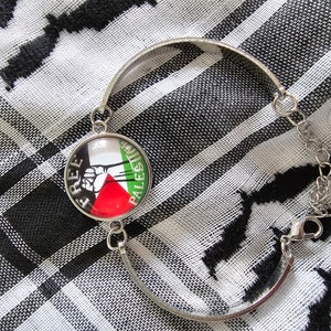 Palestinian Flag Bracelet