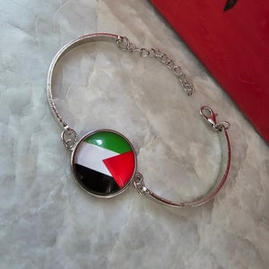 Palestinian Flag Bracelet