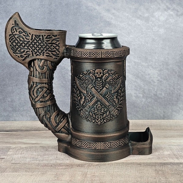 Woodsman Dice Tower Mug -  Ultimate Tabletop RPG Board Game Accessory - Great gift for tabletop gamer - Gift for RPG gamer