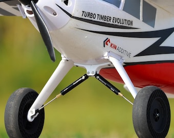 Turbo Timber Evolution Landing Gear Upgrade: Oil Dampened Shocks, RC Plane Parts