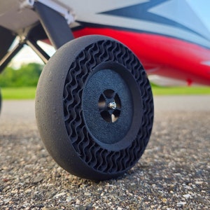KIN Next Gen Wheels - Airless Tires - Bush Style - Compatible With E ...