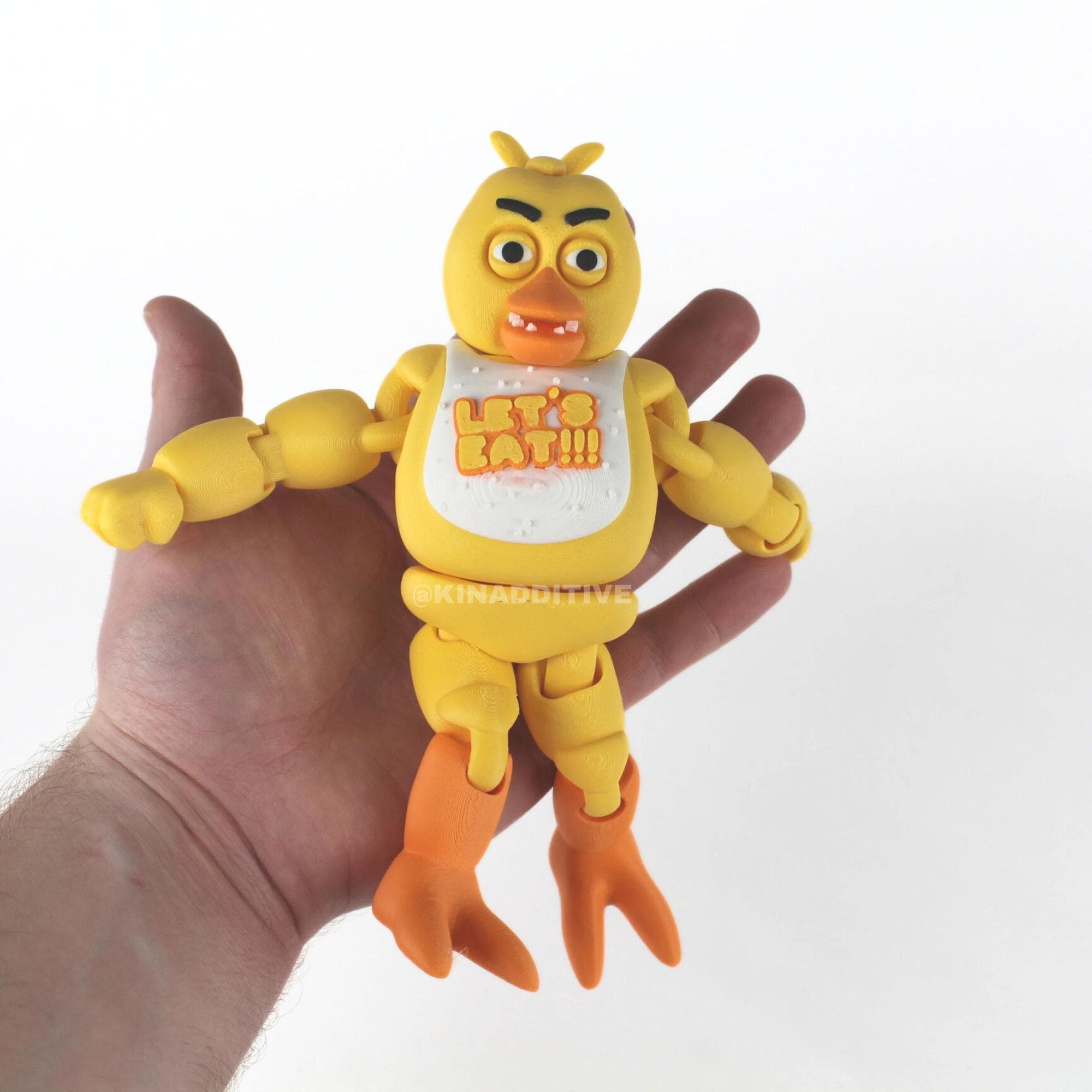 Chica - FNAF - フルカラー関節式アクションフィギュア感覚玩具