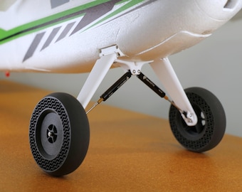 Timber X Landing Gear Upgrade: Oil Dampened Shocks, RC Plane Parts