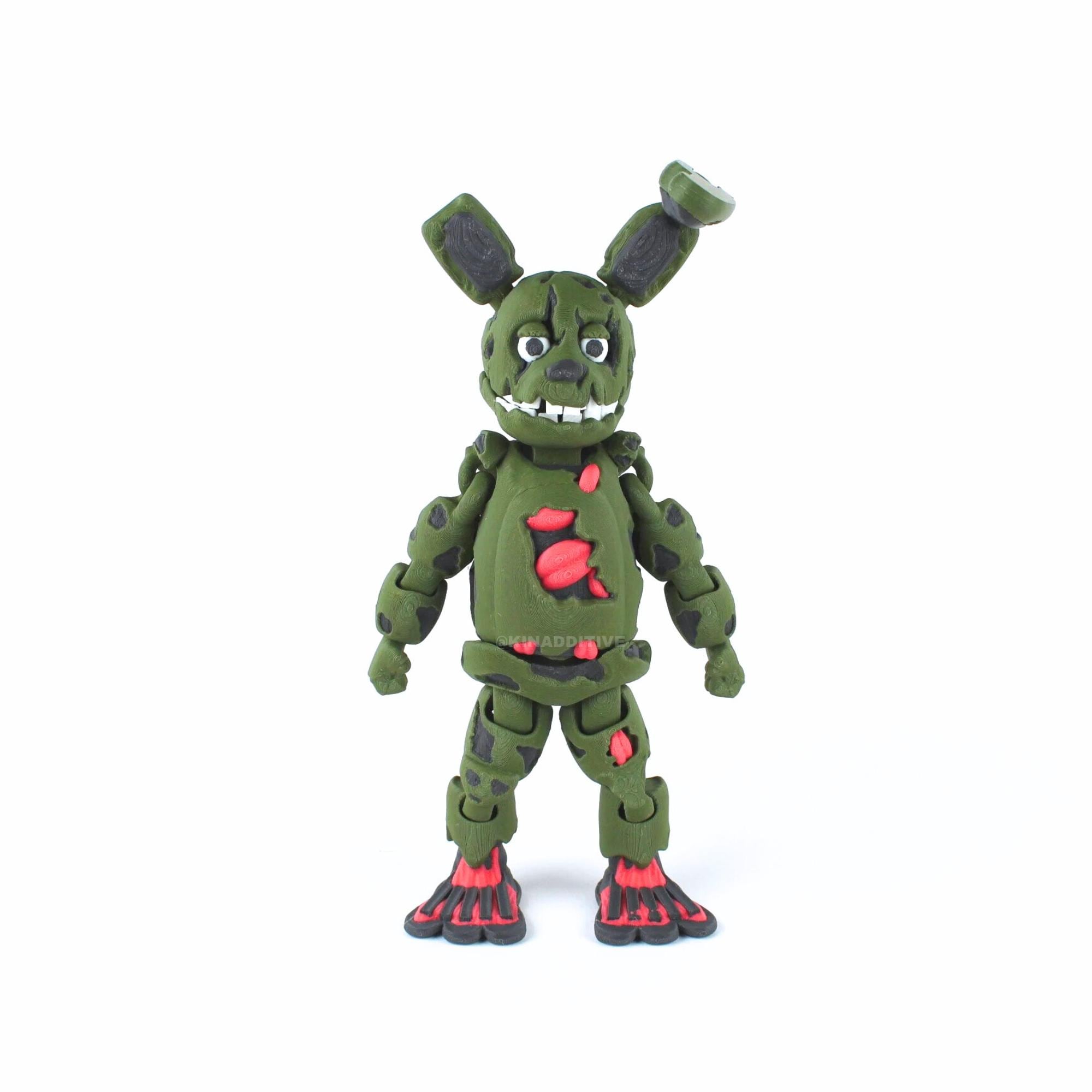 SPRINGTRAP BONNIE W. Afton action figure s8