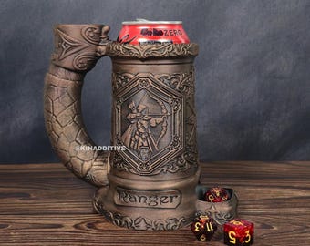 Ranger Dice Tower Mug Can Holder: Tabletop RPG Accessory
