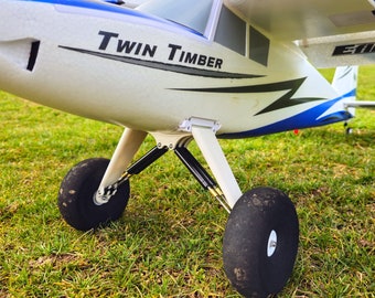 Twin Timber Landing Gear Upgrade: Oil Dampened Shocks, RC Plane Parts