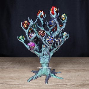 Dice Tree Goddess: Tabletop RPG Dice Display