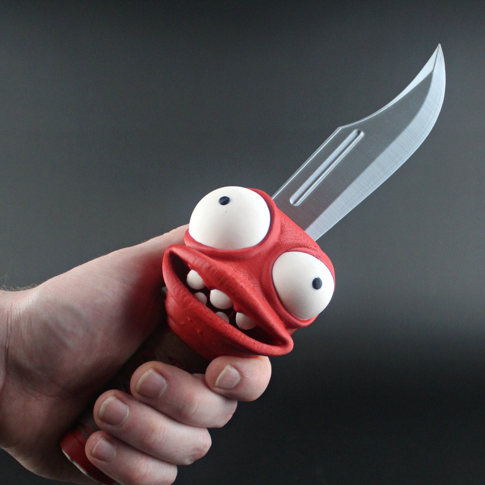 3D file Knifey HIGH ON LIFE knife 🔪・3D print model to download