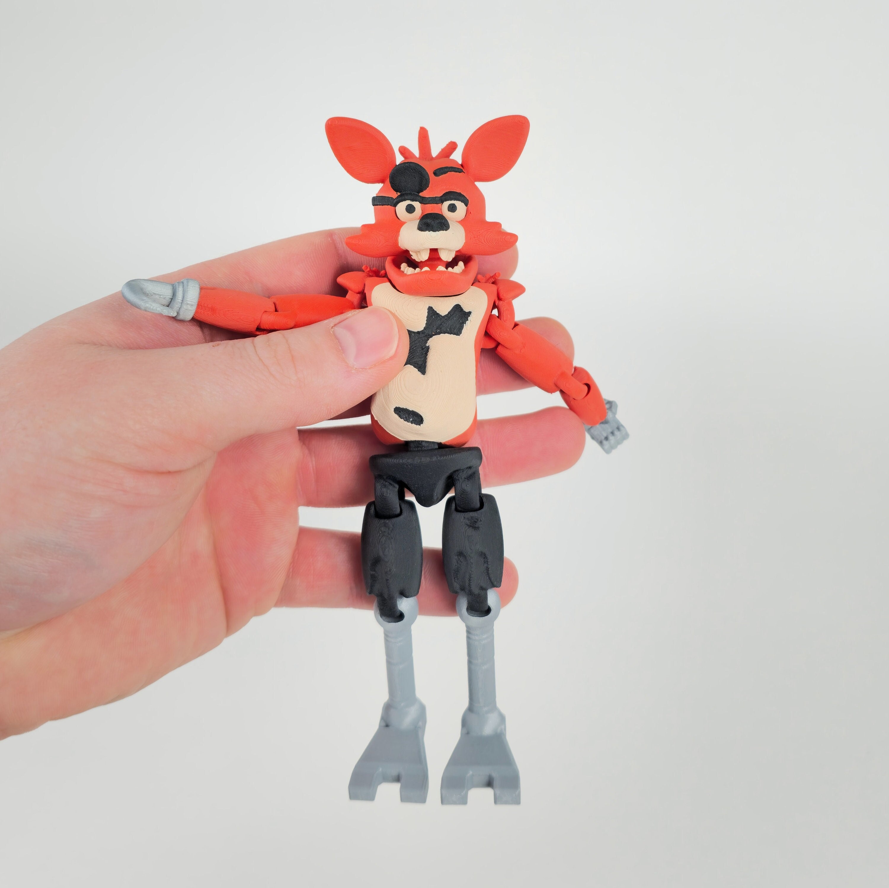 フォクシー - FNAF - フルカラー関節式アクションフィギュア感覚