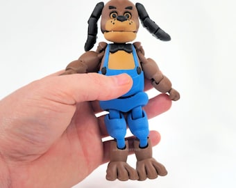 Sparky - FNAF - Full Color Articulating Action Figure, Five Nights at Freddy's Fidget Figurine