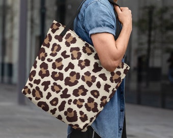 Animal Print Tote Bag Fashion Bag Reusable Bag Safari Bag 3