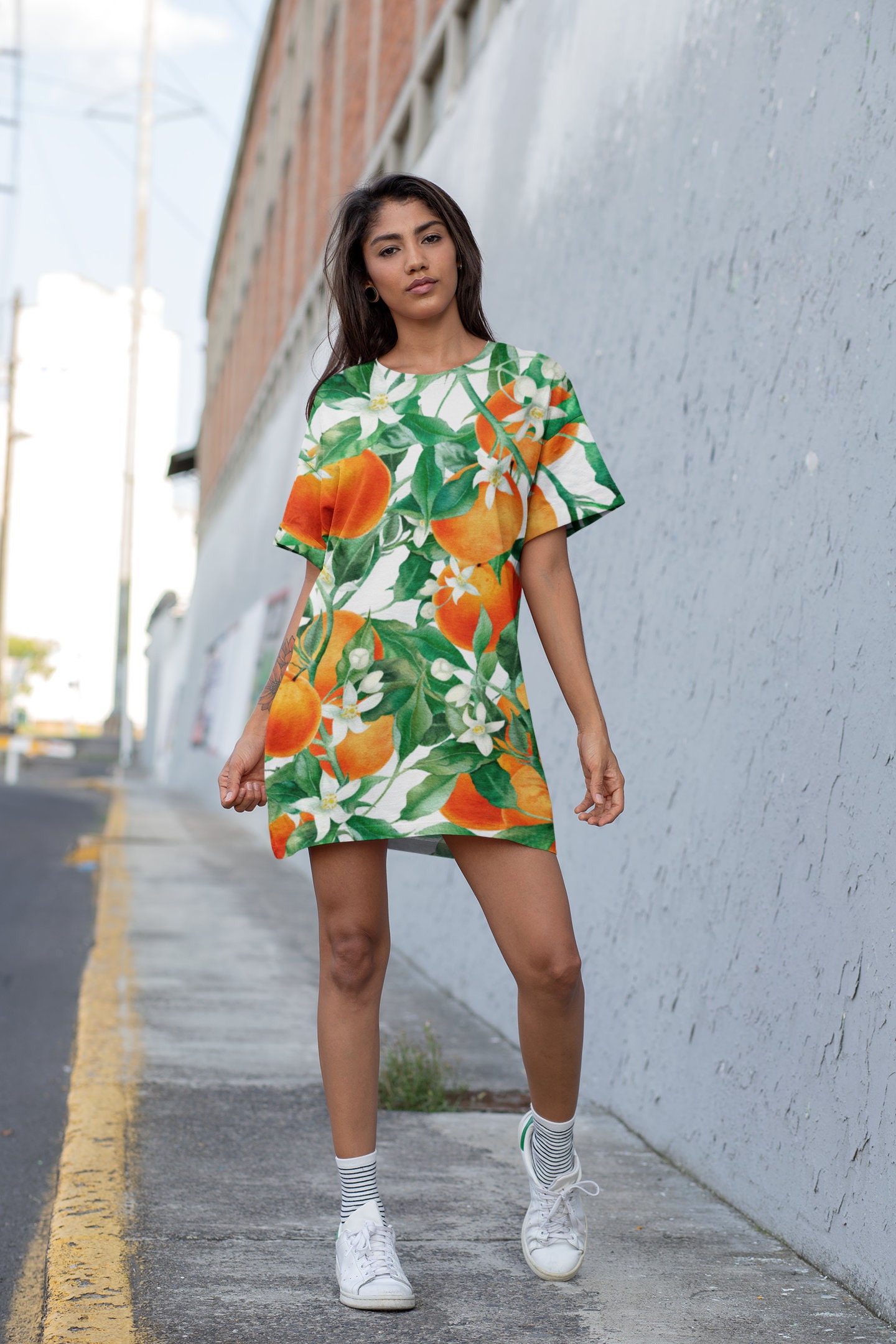 Orange Fruit Dress - Etsy