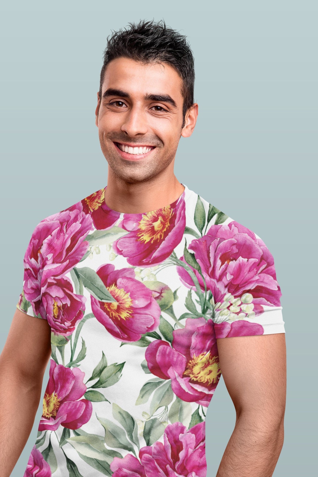 Trend4us Floral Men's T-Shirt