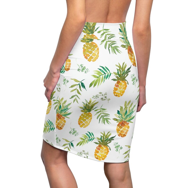 Retro Pineapple Olive Tank Dress