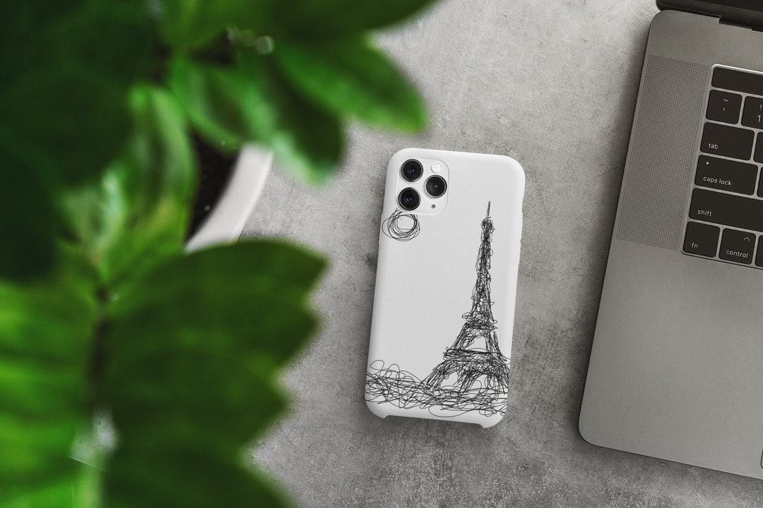 Magsafe Tough Case, Paris, Eiffel Tower, Scribble Art, France Souvenir