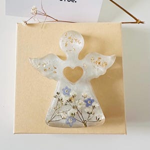 Sympathy gift for loss of loved one  Mother Father Husband Spouse Son Child Miscarriage condolence Angel figurine memorial remembrance gift