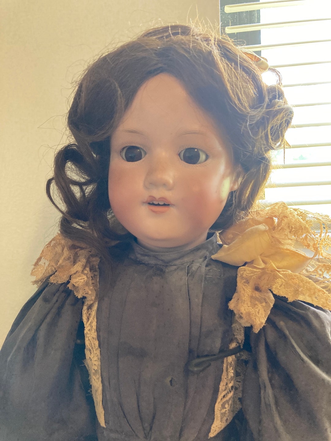 Vintage German Bisque Doll Etsy