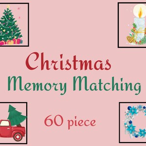 Christmas Memory Matching