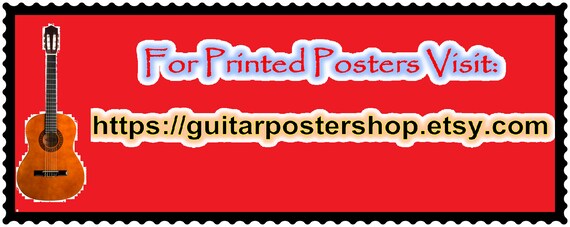 Guitar Printed on Rectangle Earrings Guitar Printed on Rectangle Earrings