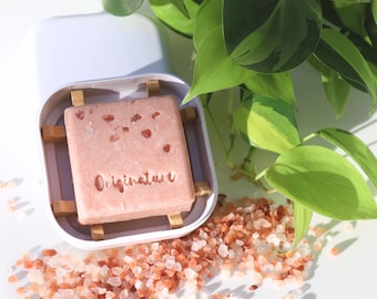 Eco Soap Box With Lid Portable Shampoo Bar Container Bamboo Soap Dish Travel Shampoo Bar Case Soap Holder Plastic-Free Soap Tray Soap Keeper