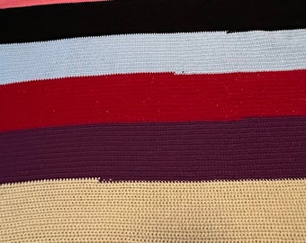 Eras tour crocheted afghan