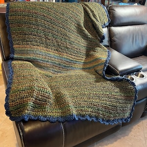 Herb Garden crochet afghan