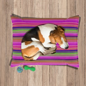 Mexican blanket dog bed 2025