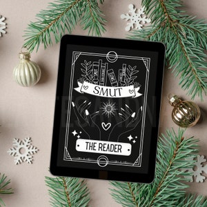 Smut Tarot Reader Kindle låsskärm, Kindle skärmsläckare, bokälskare, Kindle-bakgrund för bokälskare, Kindle Paperwhite-tillbehör