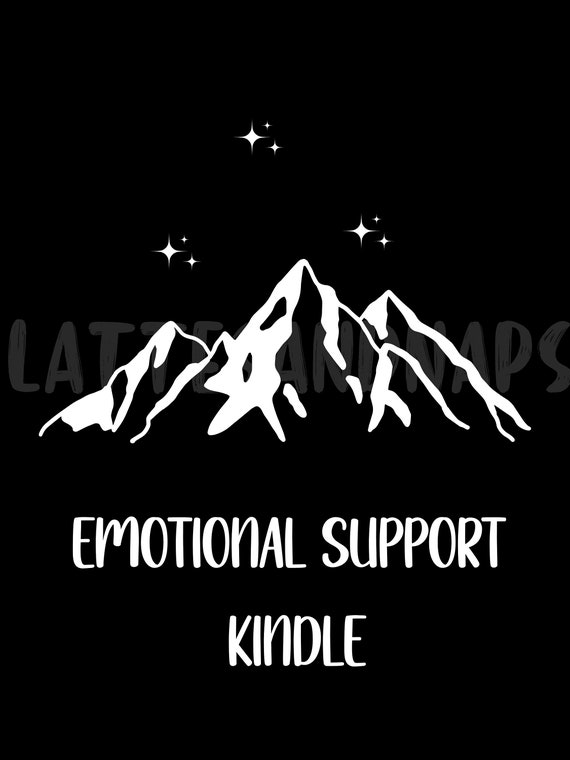 Full Screen EPUB Kindle Lock Screen Emotional Support Kindle