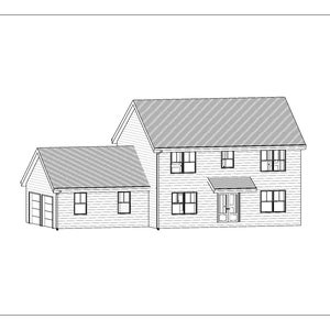 Floor Plan - House Plan - Colonial - 4 Bed - 2.5 Bath