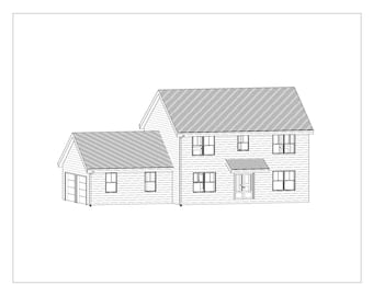 Floor Plan - House Plan - Colonial - 4 Bed - 2.5 Bath