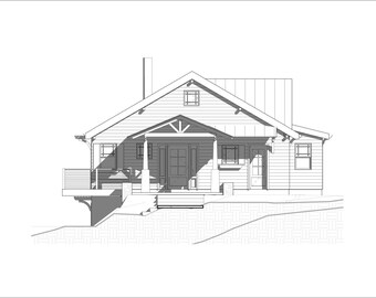 Floor Plan Craftsman 4 Bedroom 2.5 Bathroom