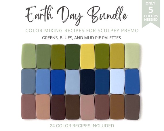 Trend Clay Bundle | Organic Oasis | Sculpey Premo