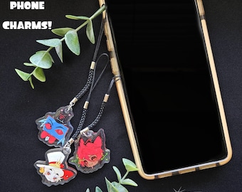 Hazbin Hotel-Phone Charms!