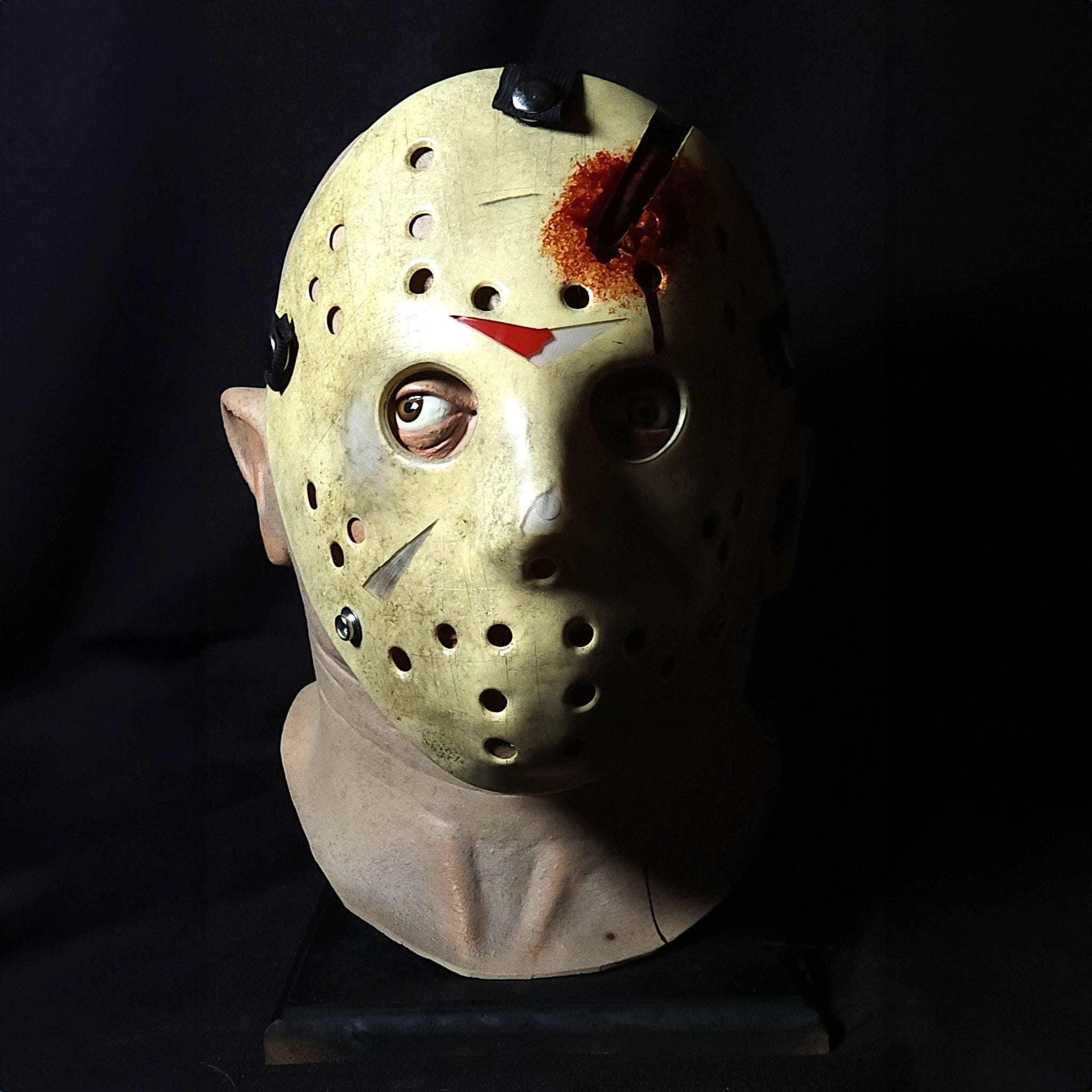 【ユーリンチー】ハロウィン 4 & 8 レザレクション　レプリカ マスク Final Chopper Latex Mask Jason 4 - Etsy